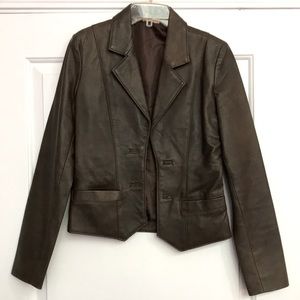 Wrangler leather jacket